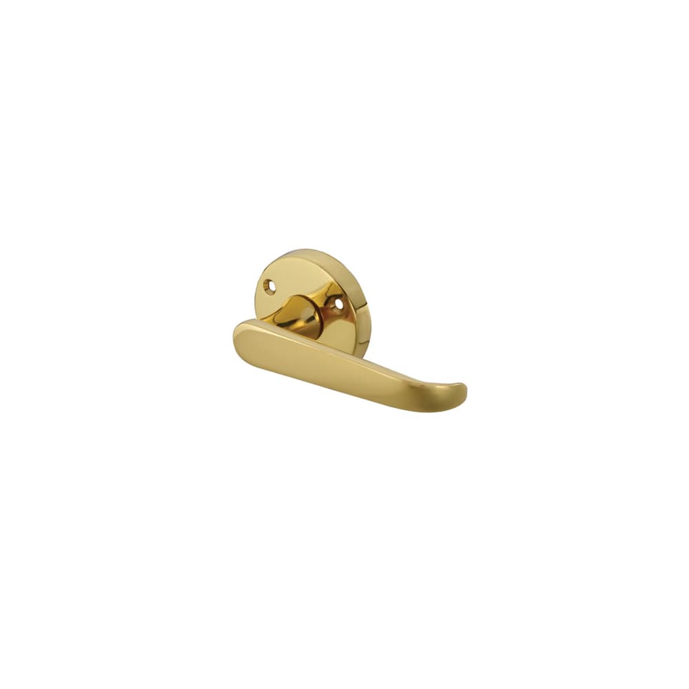 Carlisle Brass Victorian Door Handle on Rose - Polished Brass