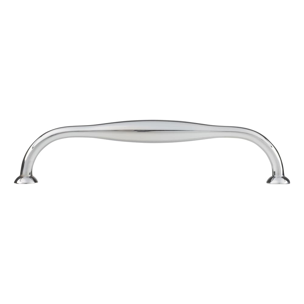 Crofts & Assinder Shrewsbury 16mm D-Bar Cabinet Pull Handle - 160mm Centres - Polished Chrome