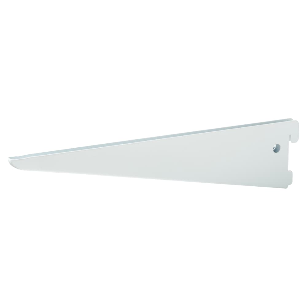 Altro Twin Slot Shelf Bracket - 270mm Length - White