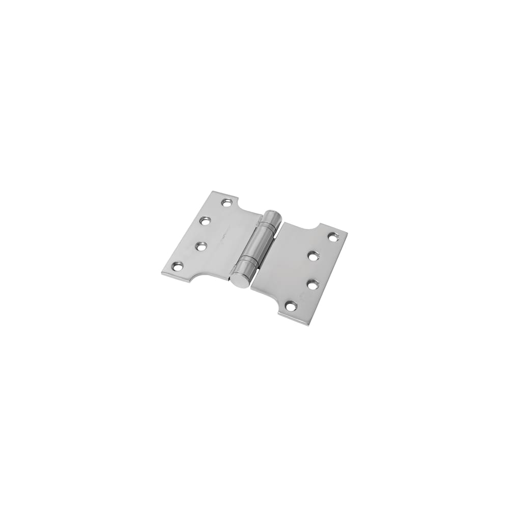 Enduro Max Parliament Hinge - 102 x 75 x 127 x 3.5mm - Polished Stainless Steel - Pair