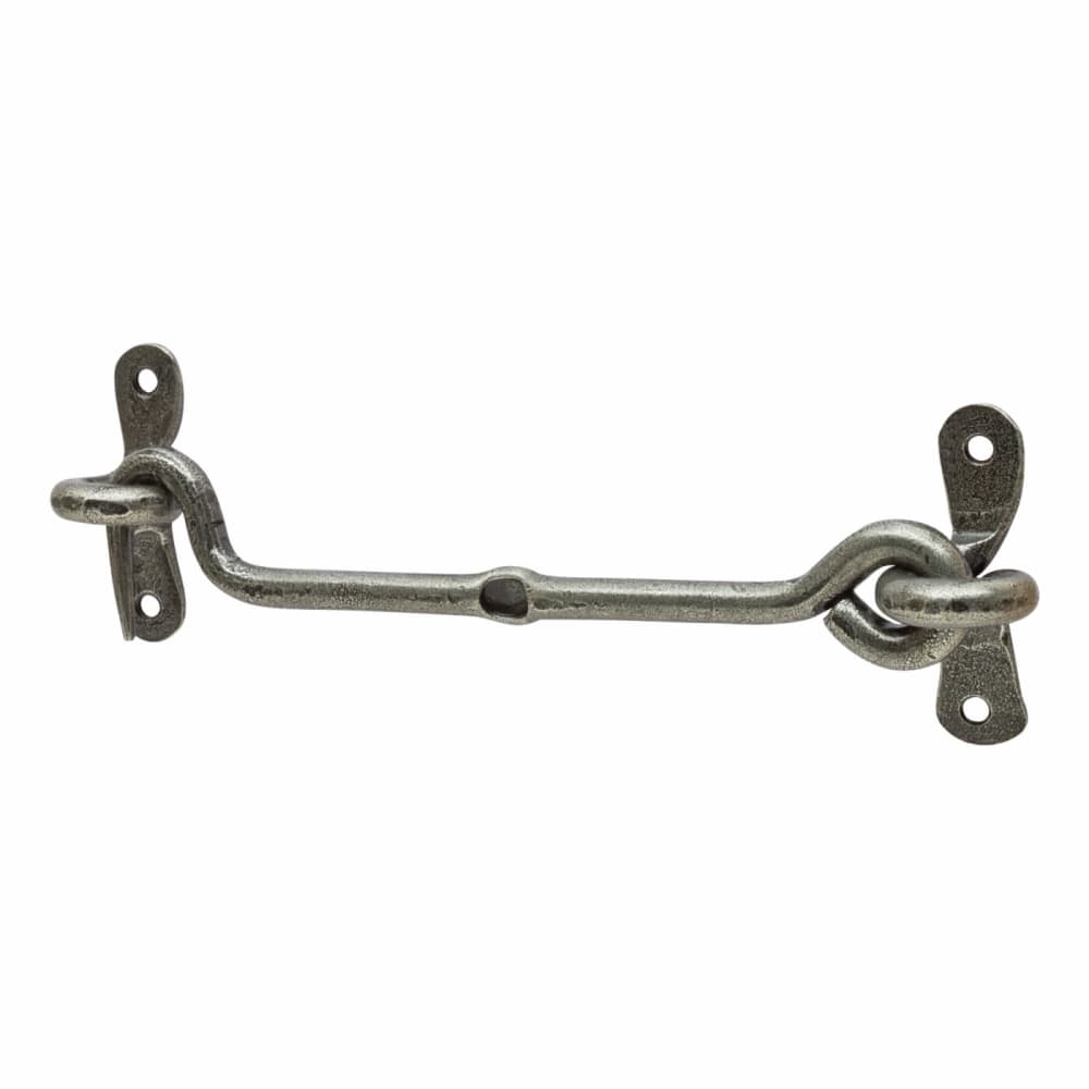 Olde Forge Cabin Hook & Eye - 147mm Length - Pewter