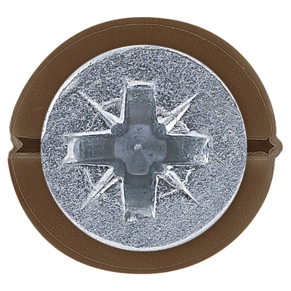 Rawlplug UNO Wall Plug - 7 x 30mm - Brown - Pack of 1000