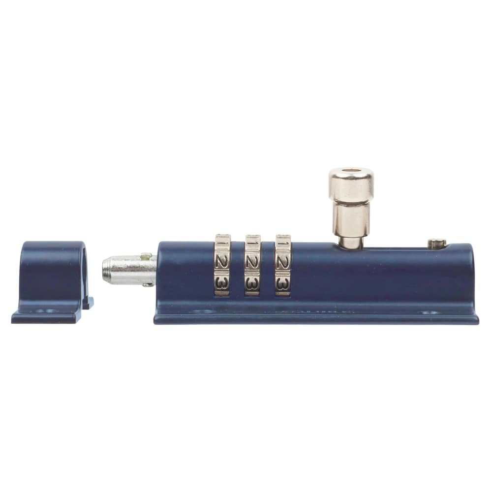 Squire CombiBolt 3 Combination Bolt - 90mm Length - Blue