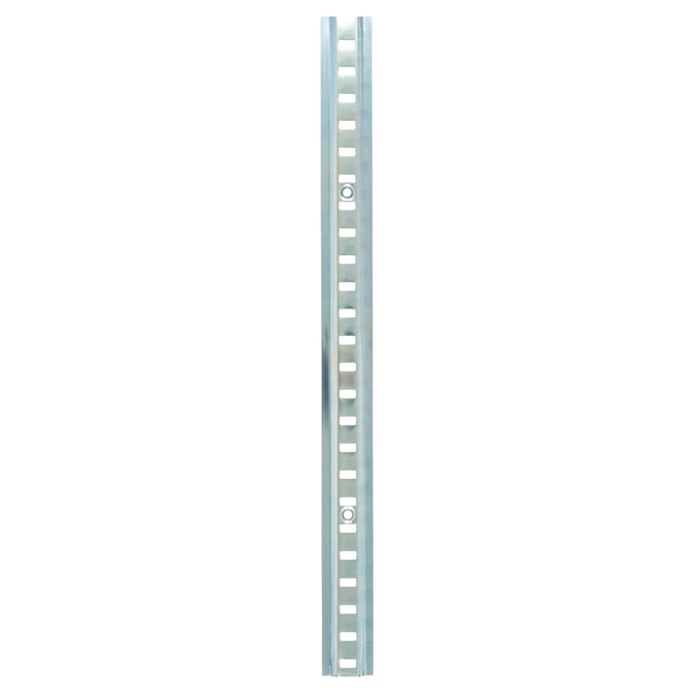 Altro Raised Bookcase Strip - 1829 x 24mm - Bright Zinc Plated