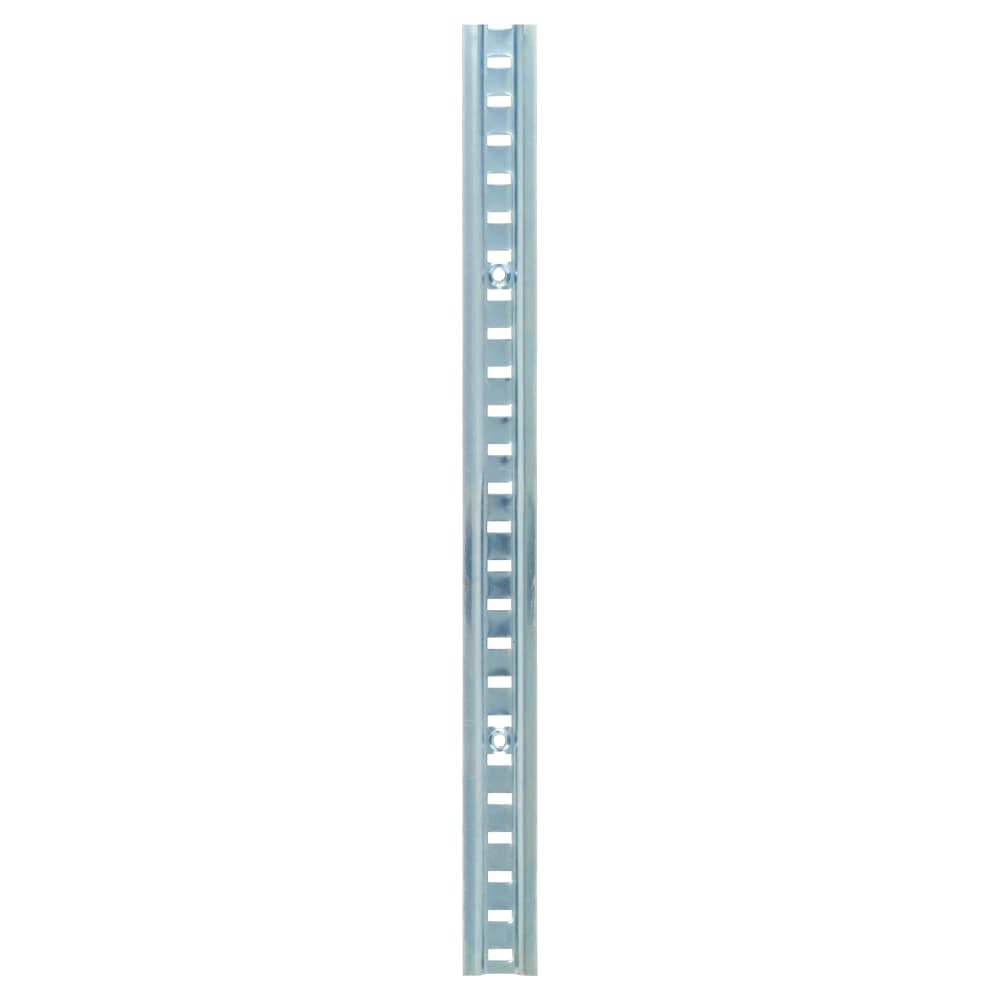 Altro Raised Bookcase Strip - 1829 x 24mm - Bright Zinc Plated