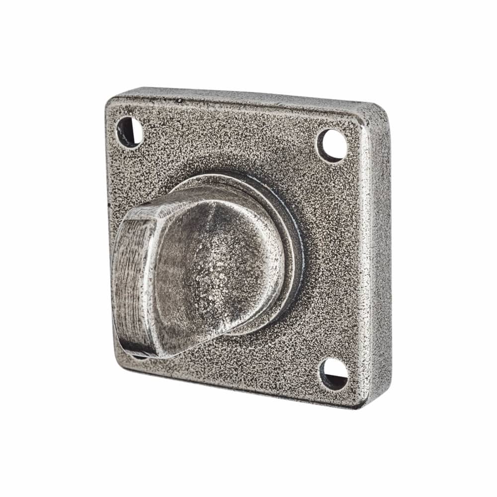 Finesse Jesmond Bathroom Door Turn & Release Set - Pewter