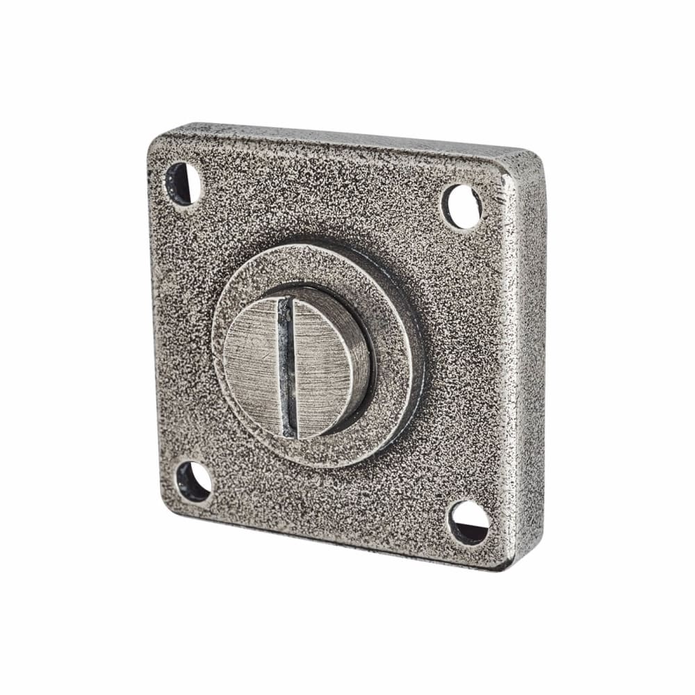 Finesse Jesmond Bathroom Door Turn & Release Set - Pewter