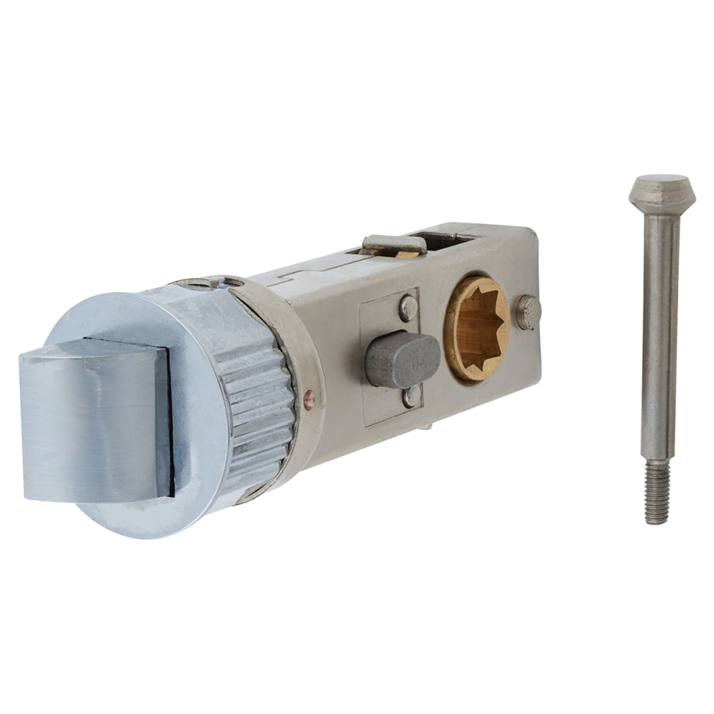 Quick Latch Privacy Tubular Latch - 71mm Case - 57mm Backset - Polished Chrome