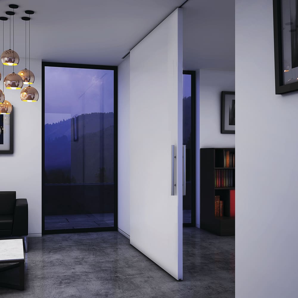 Klug Straight Sliding Door Gear Track - 3000mm Track - 70-100kg Max Door Weight