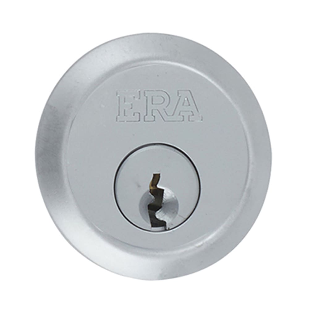 ERA 5 Pin Replacement Rim Cylinder - Satin Chrome - Keyed to Differ
