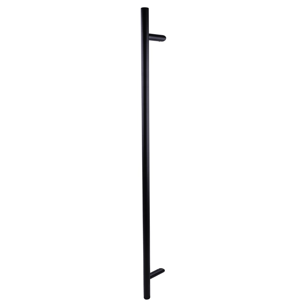 Altro 30mm Guardsman T-Bar Door Pull Handle - Bolt Fix - 1000mm Centres - Matt Black