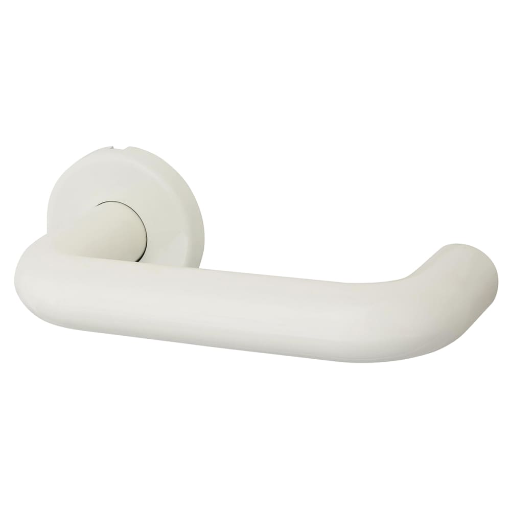 Hoppe Paris AR600/20 Nylon Steel Core Safety Door Handle on Rose - Diamond White