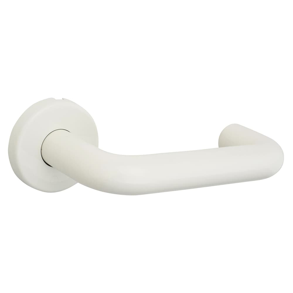 Hoppe Paris AR600/20 Nylon Steel Core Safety Door Handle on Rose - Diamond White
