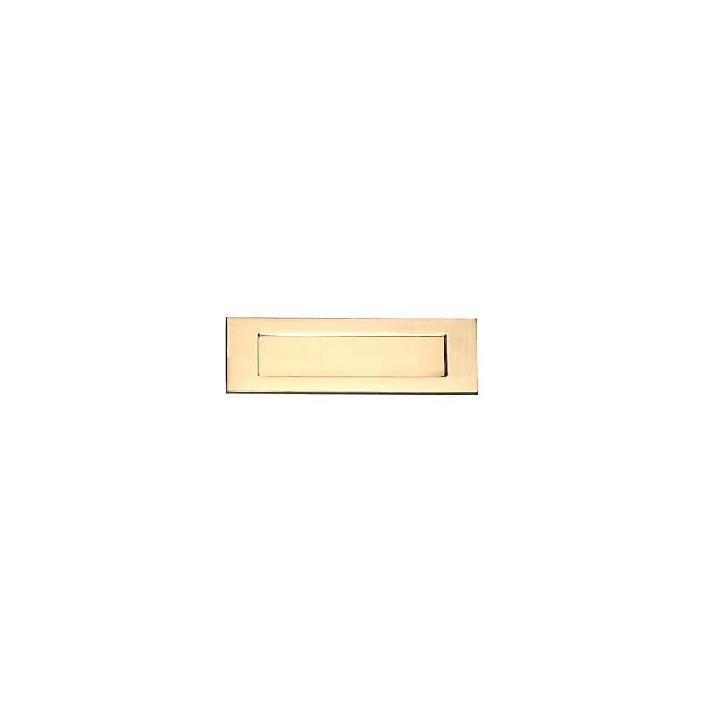 Letter Plate - 406 x 126mm - Polished Brass