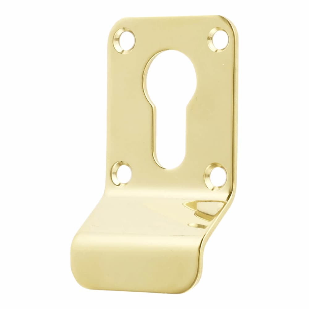 Altro Euro Cylinder Pull - 92 x 43mm - Polished Brass