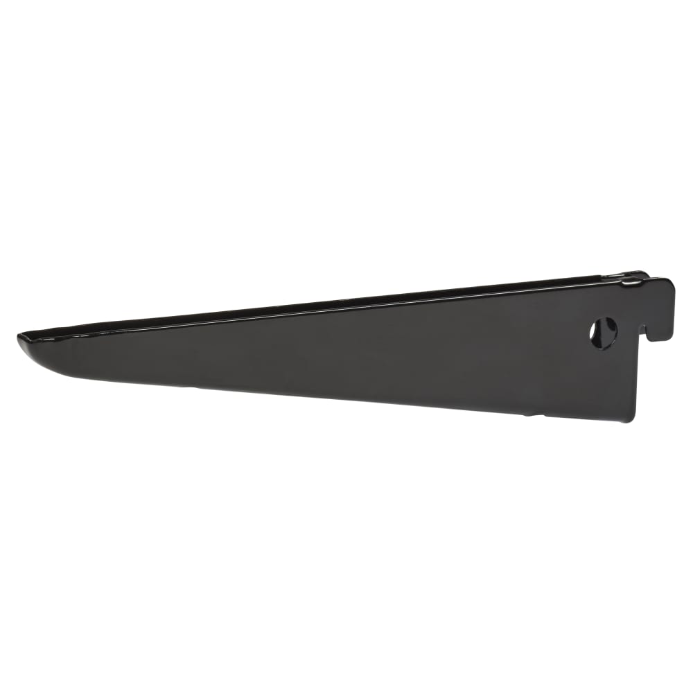 Altro Twin Slot Shelf Bracket - 170mm Length - Black