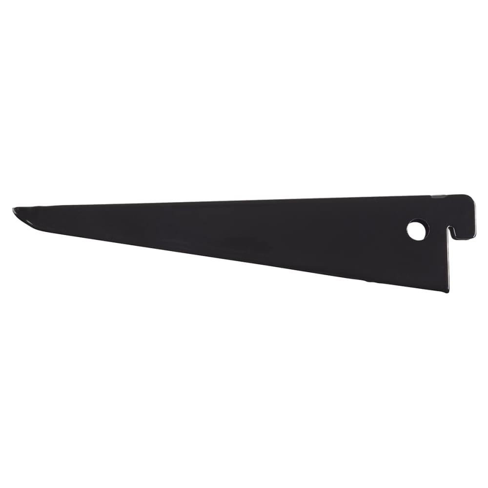 Altro Twin Slot Shelf Bracket - 170mm Length - Black