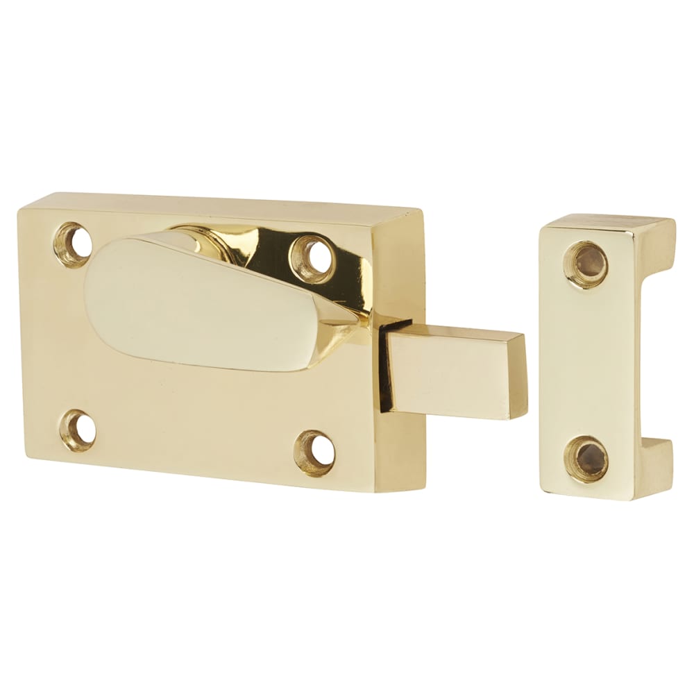 Touchpoint Traditional Indicator Bolt - Polished Brass