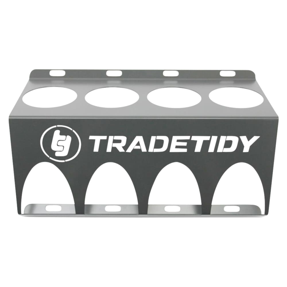 TradeTidy Aerosol Holder - 310 x 200 x 110mm - Grey