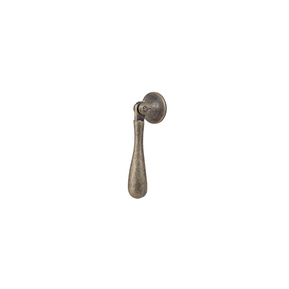 Hampstead Millard Cabinet Cup Pull Handle - 76mm Centres - Antique Brass, IronmongeryDirect