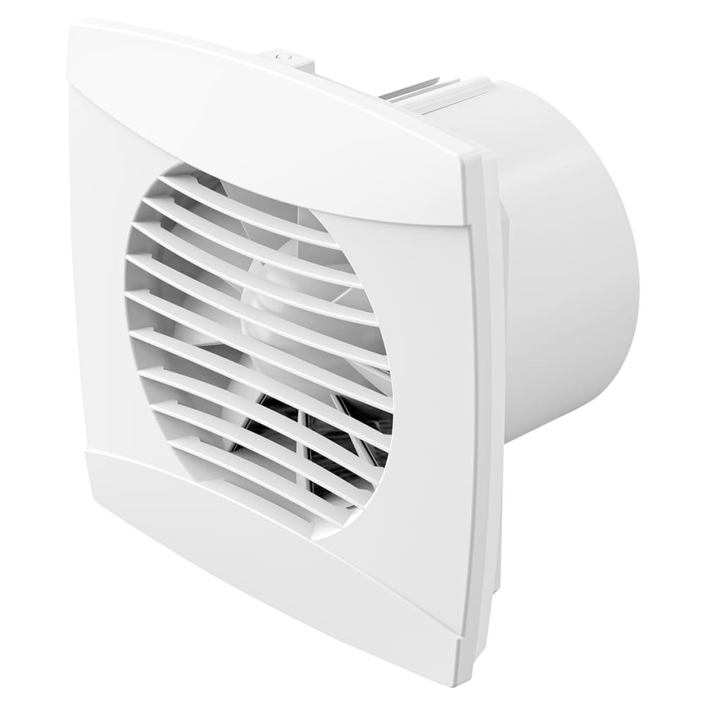 Everything Ventilation Helix Air EVEHA100T001 Bathroom Extractor Fan with Timer - 4"/100mm - White