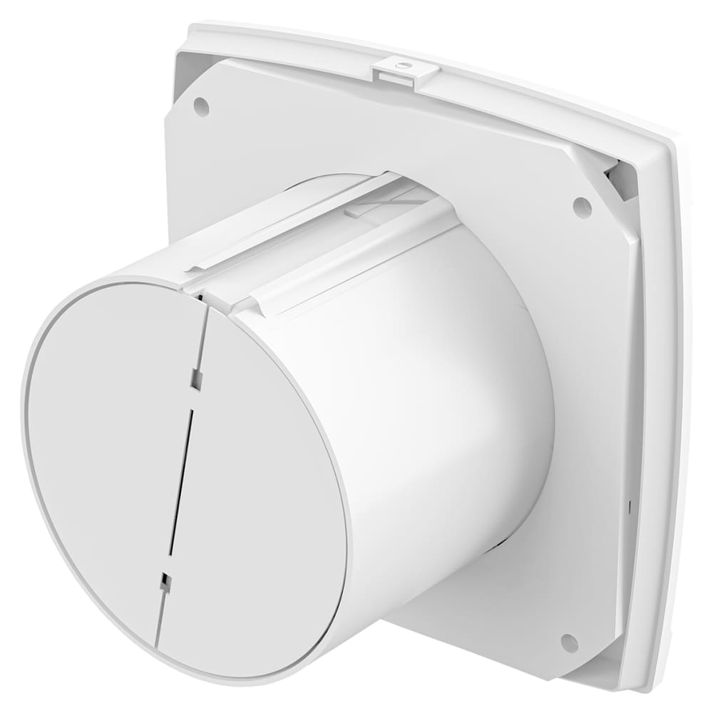 Everything Ventilation Helix Air EVEHA100T001 Bathroom Extractor Fan with Timer - 4"/100mm - White