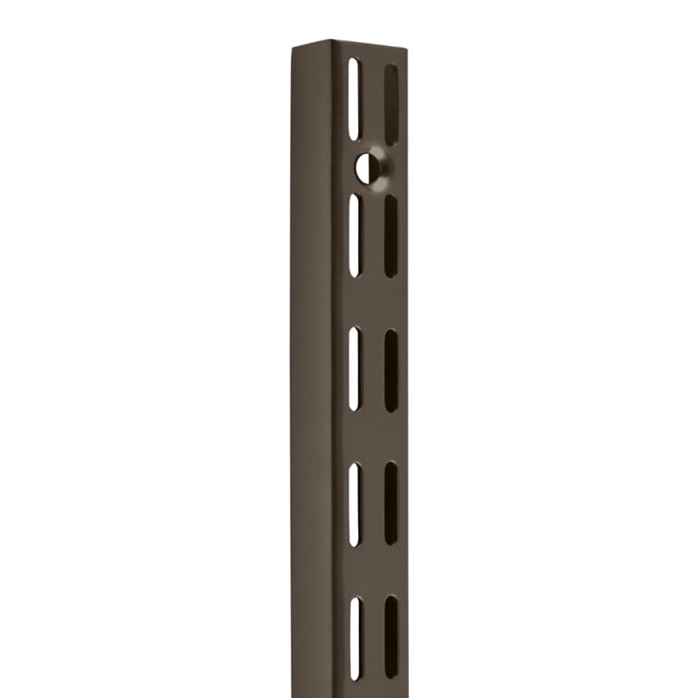 elfa Twin Slot Shelving System - Shelf Wall Upright - 1980mm Length - Graphite