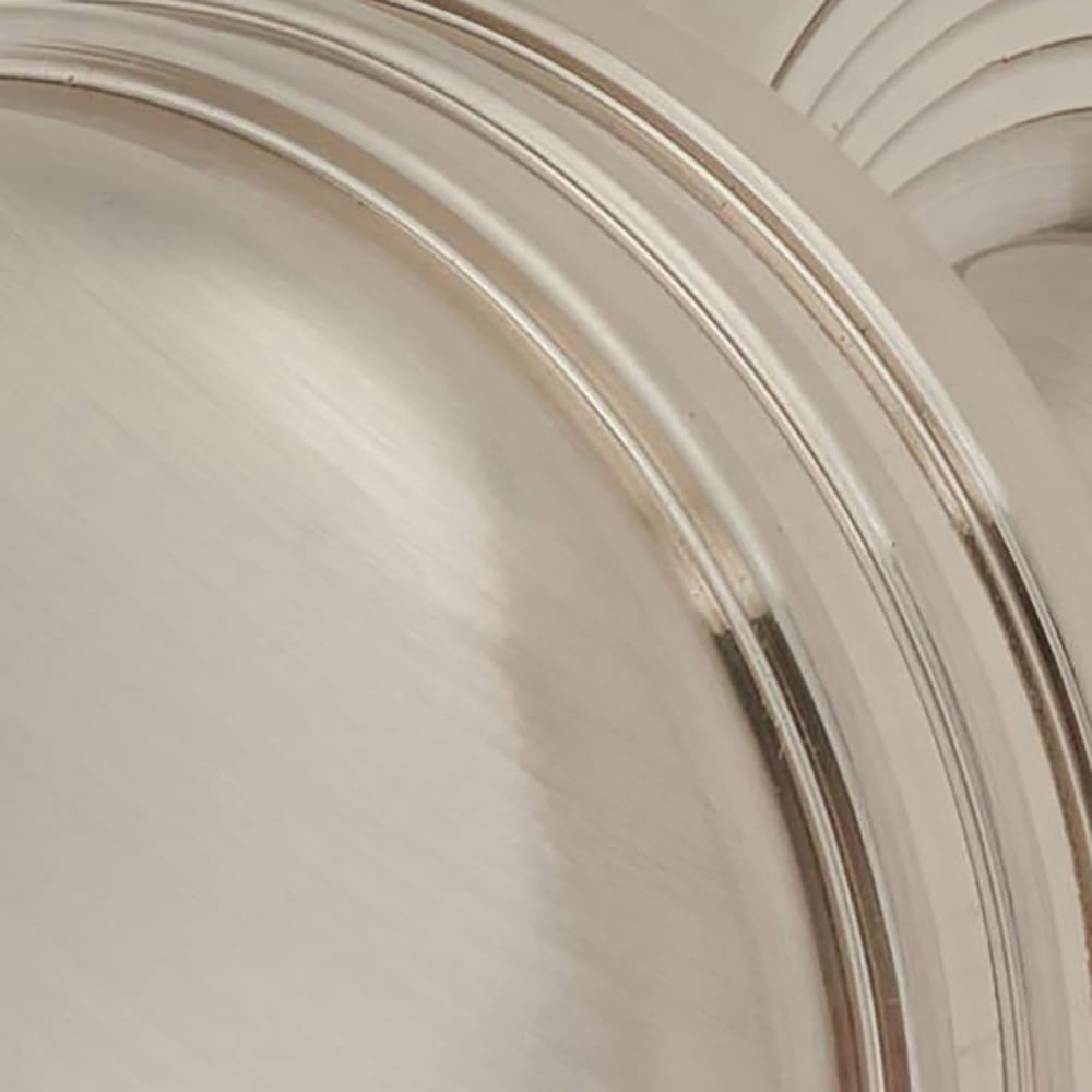 Touchpoint Ringed Mortice Door Knob - 63mm Rose Diameter - Satin Nickel