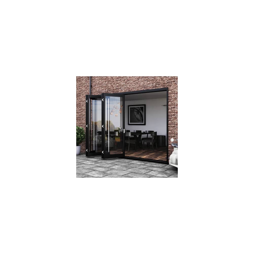Barrierfold Inward Opening Patio Bi-Folding Door Kit - 2 + 2 Door - PVD Gold