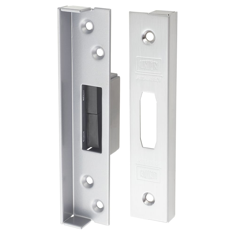 UNION 13mm Rebate Kit to suit StrongBOLT BS3621:2007 5 Lever Deadlock - Satin Chrome