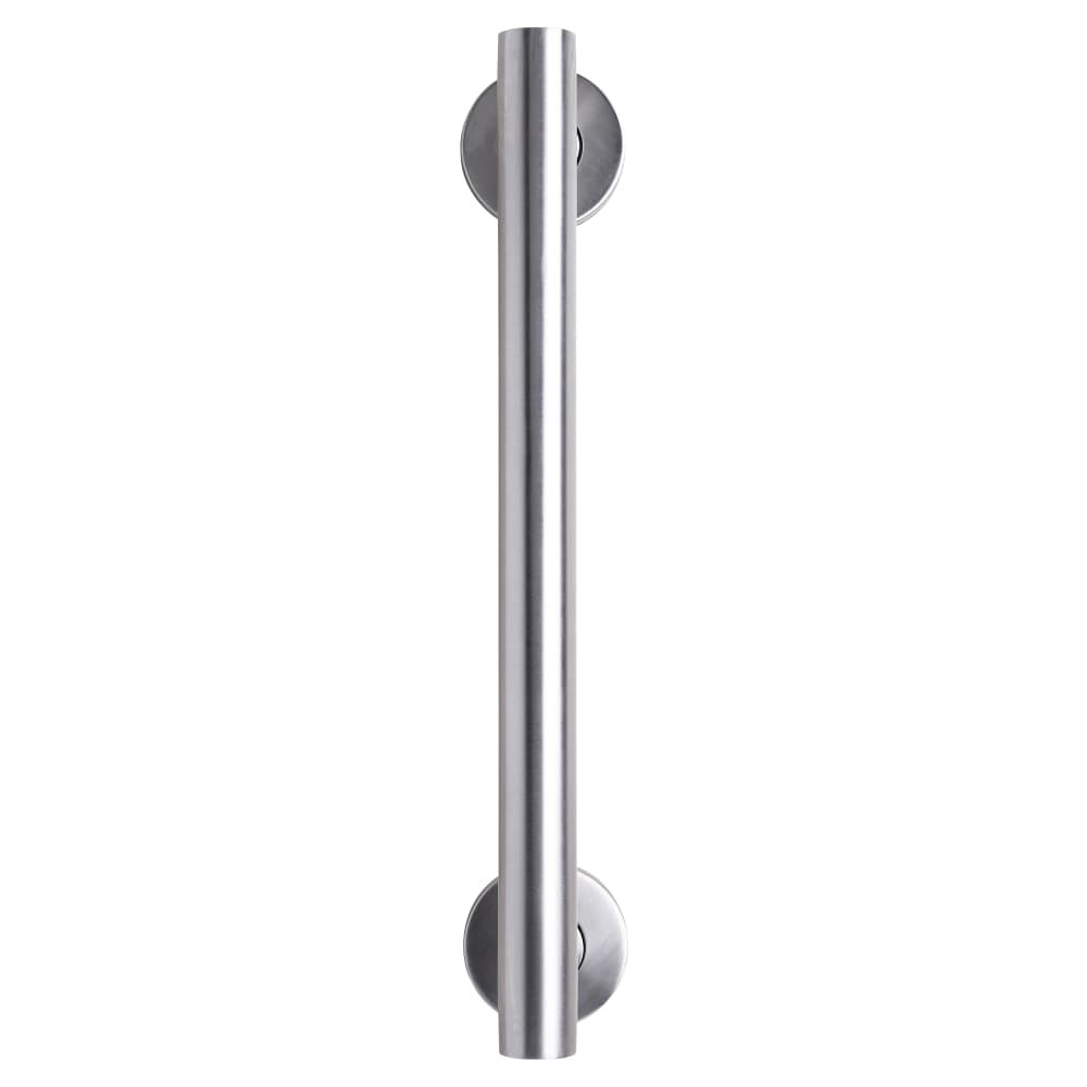Metlex Callisto 35mm Stainless Steel Grab Rail - 450mm Length - Brushed Stainless Steel