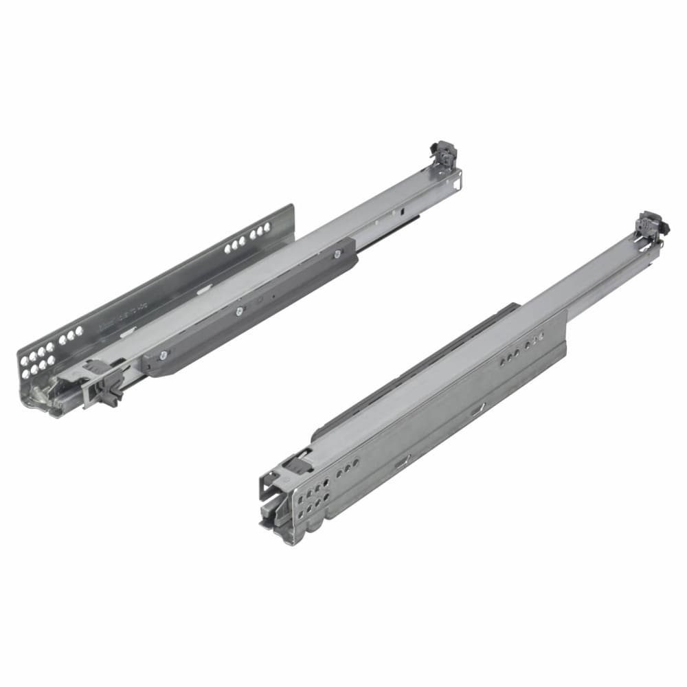 Blum MOVENTO BLUMOTION Soft Close Concealed Drawer Runner - Double Extension - 500mm Length - 40kg 