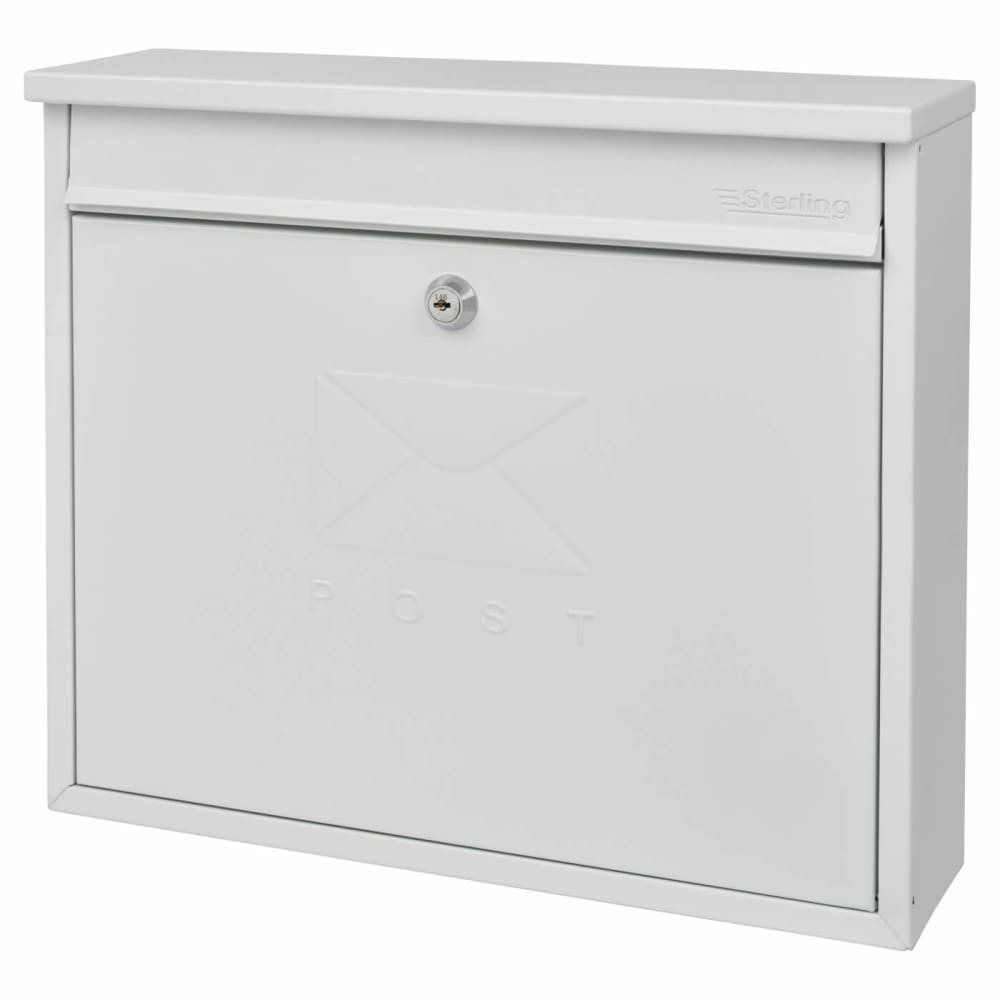 Burg Wachter Elegance Mailbox - 362 x 310 112mm - White