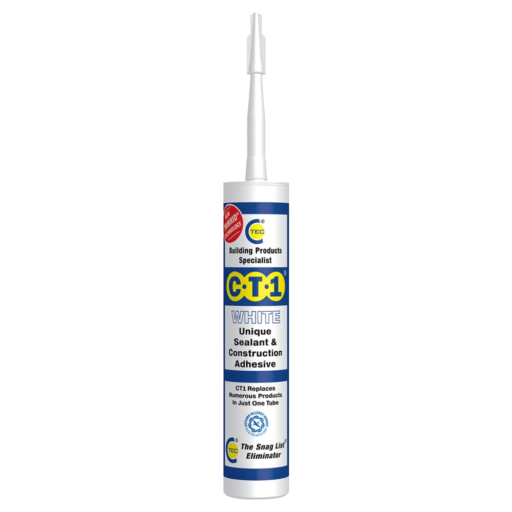 CT1 Multi-Surface Sealant & Adhesive - 290ml - White