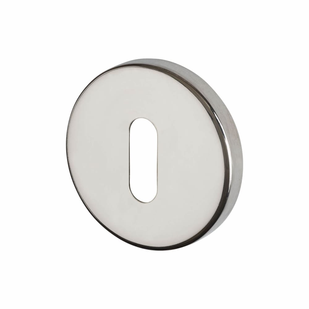Altro Escutcheon - 52 x 52mm - Keyhole - Polished Stainless Steel