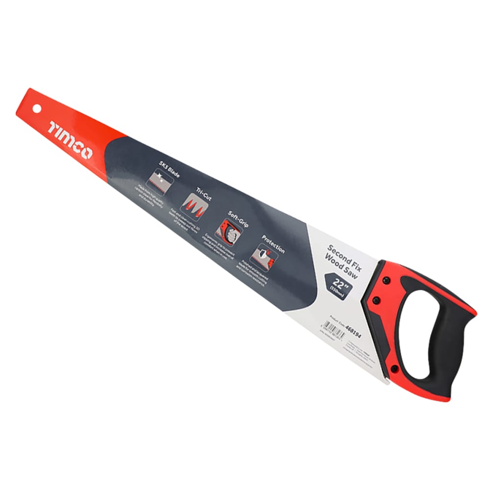TIMCO Second Fix 22"/ 550mm Wood Saw - 11 TPI