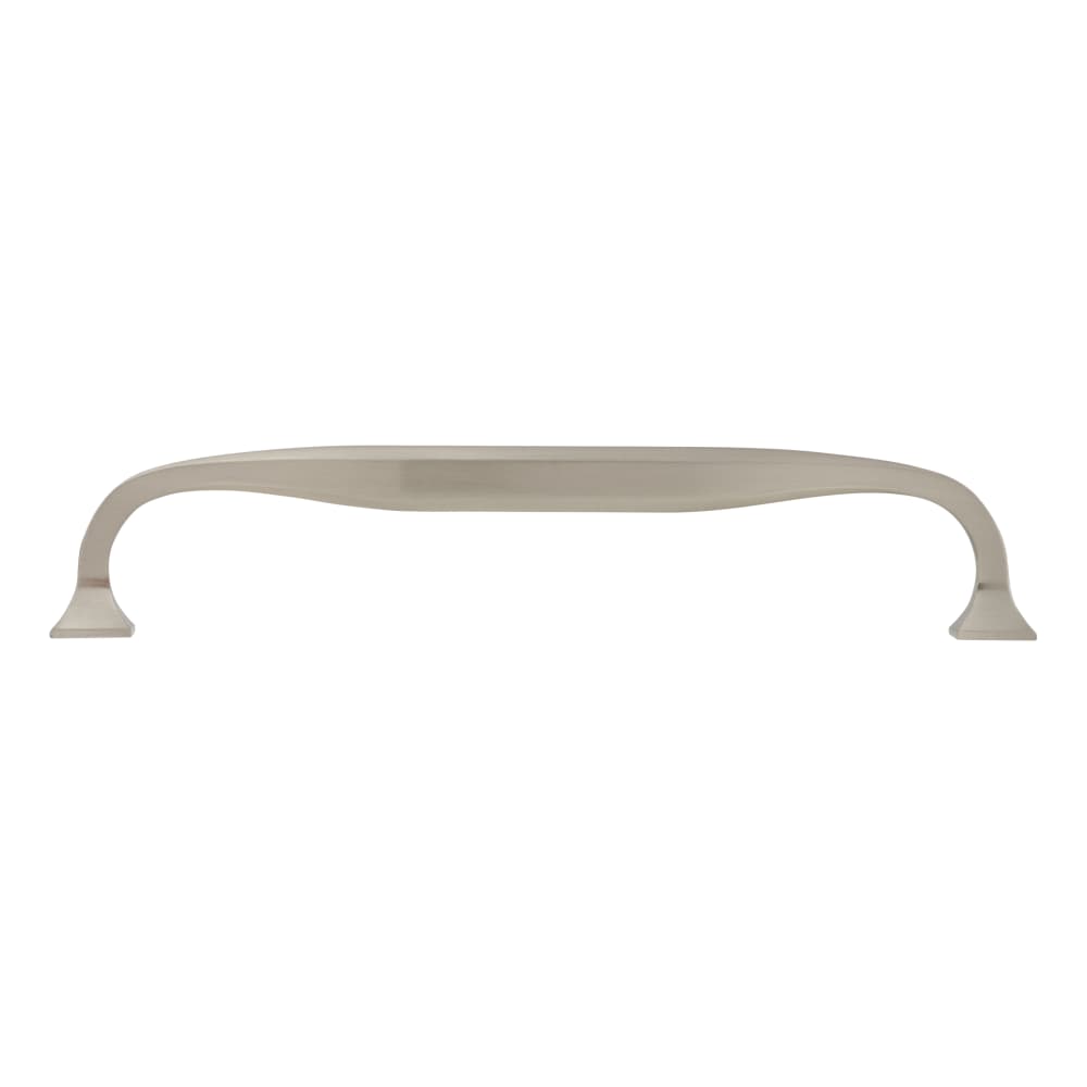 Crofts & Assinder Corbusier 14mm D-Bar Cabinet Pull Handle - 160mm Centres - Brushed Nickel