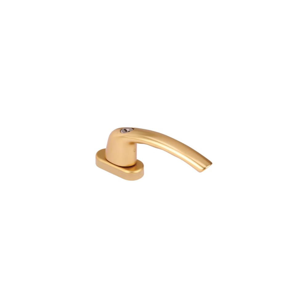 Hoppe uPVC/Timber Tilt & Turn Espagnolette Locking Multipoint Window Handle - Dual - Anodised Gold