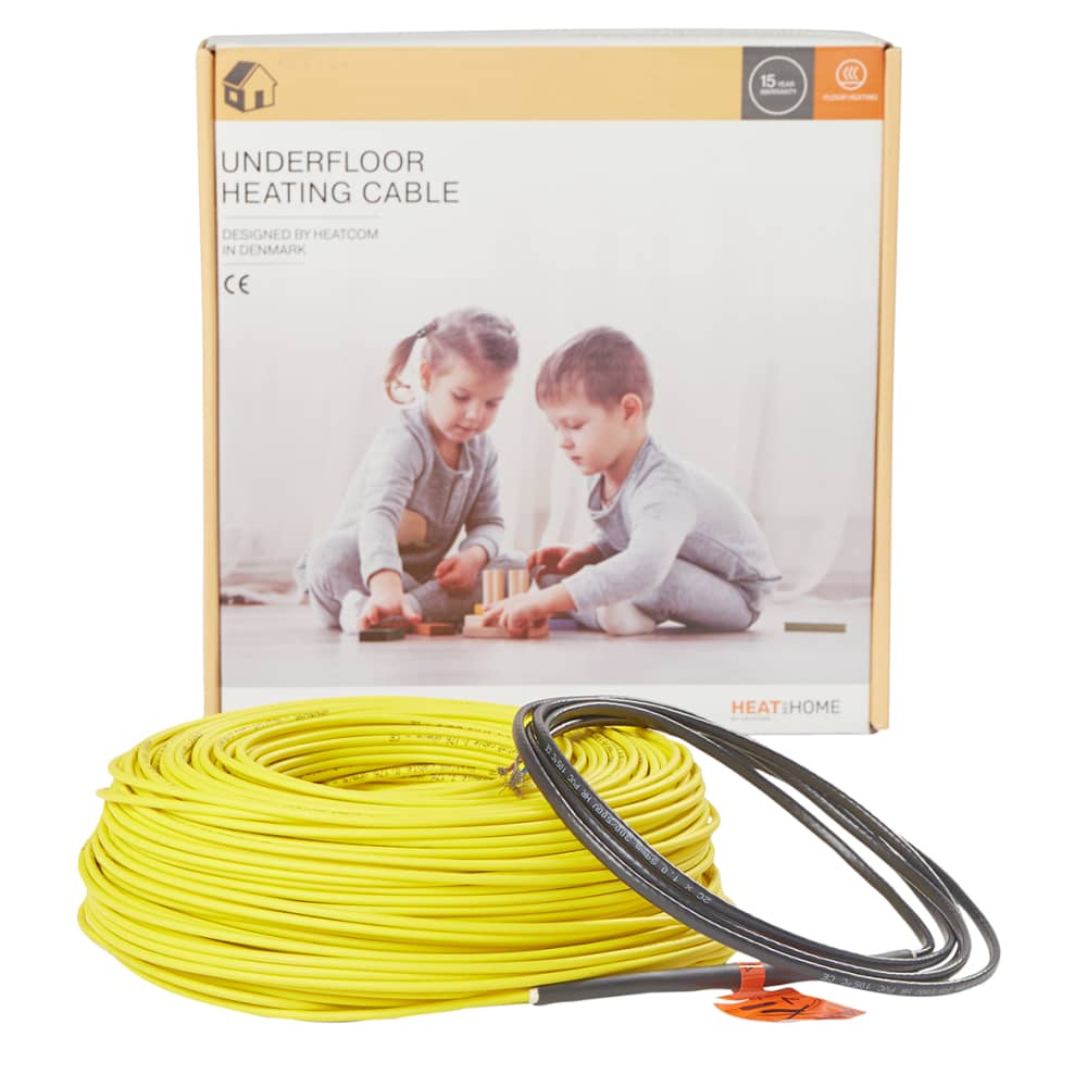 Heat My Home HMHCAB3.5-1170W Underfloor Heating 3mm Cable - 78.0m Length - 5.9m² to 8.4m²