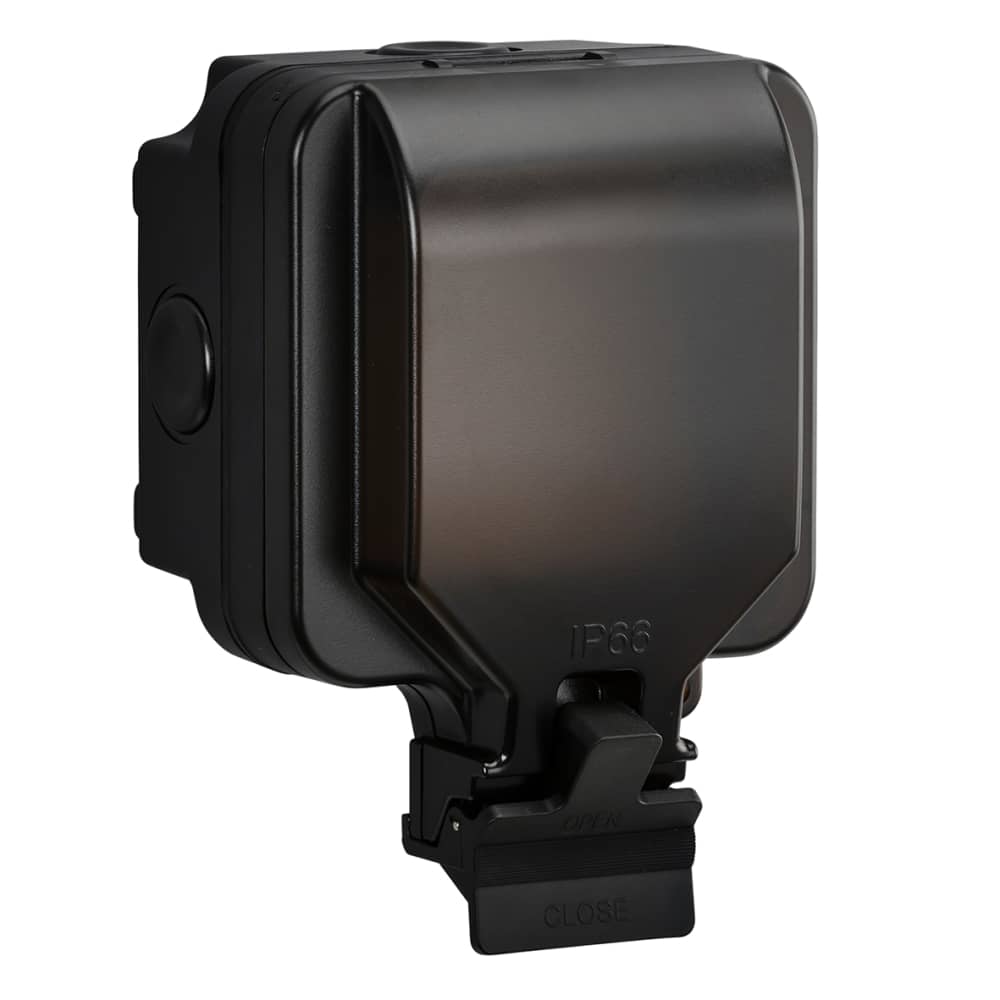 Despatch Spur Knightsbridge 13A IP66 1 Gang Outdoor Weatherproof Unswitched Fused ...