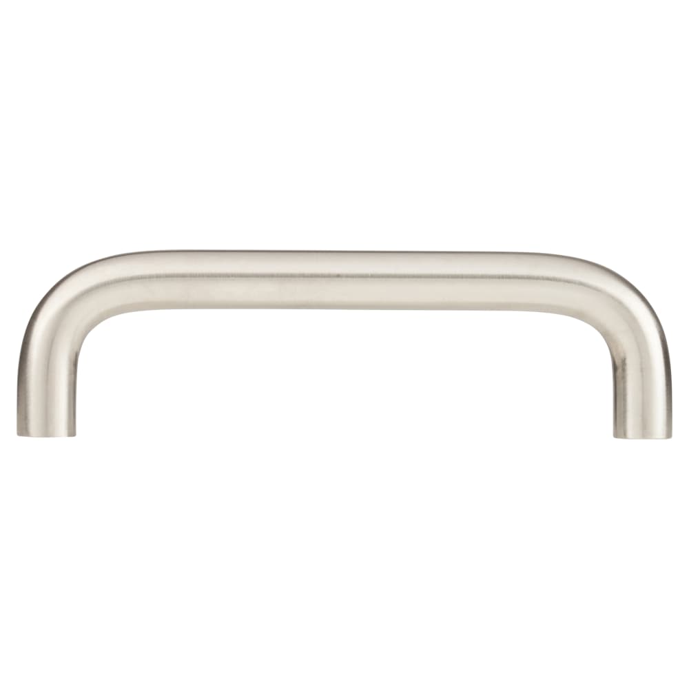 Altro 10mm D-Bar Cabinet Pull Handle - 96mm Centres - Satin Stainless Steel