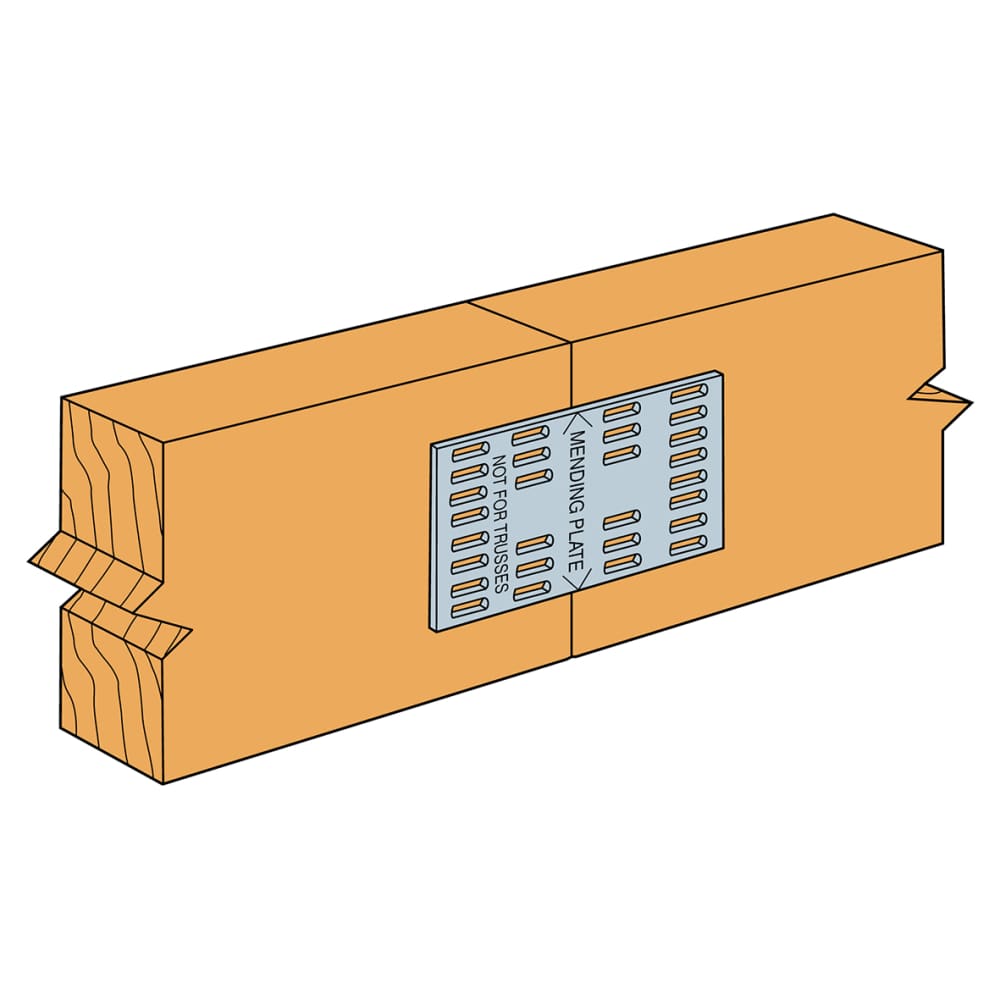 Simpson Strong Tie Mending Plate - 100 x 50mm