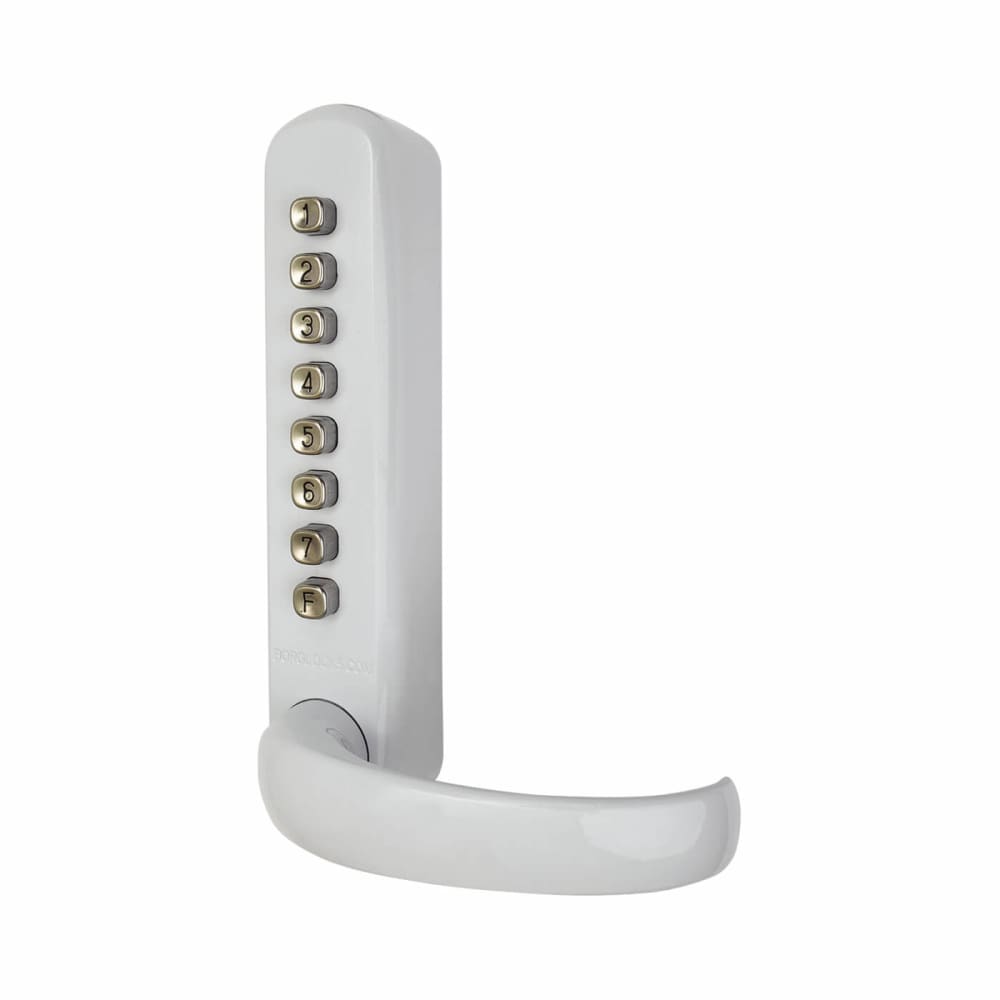 Borg BL6000 Push Button Code Lock for Multipoint Locks - White