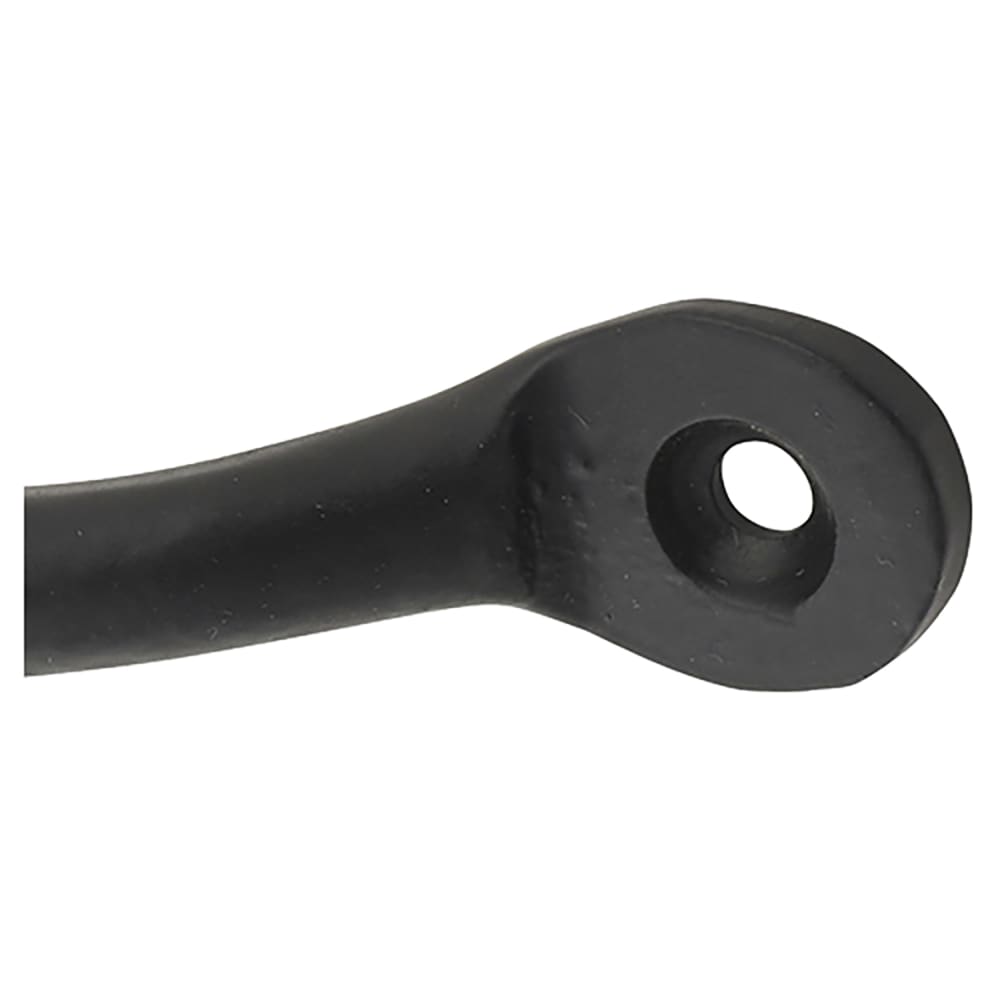 Olde Forge Bean Bow Cabinet Pull Handle - 88mm Centres - Black Iron