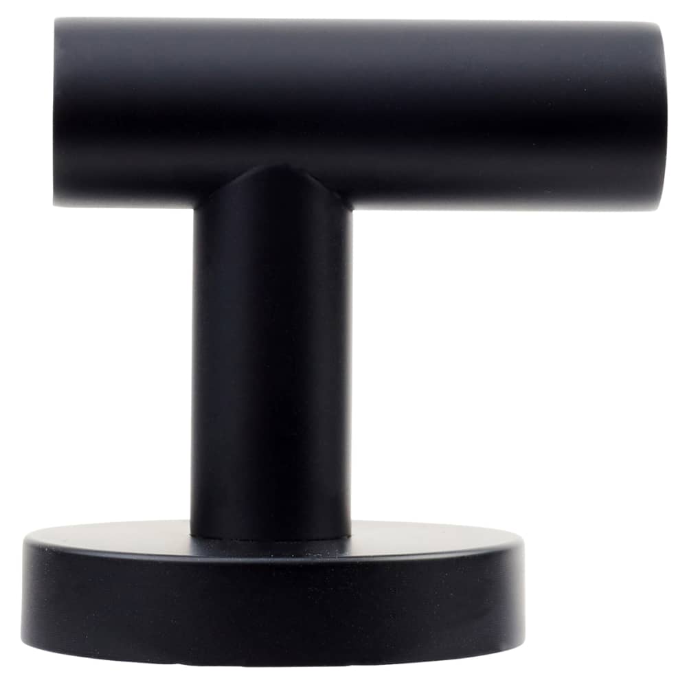Altro Essential Round Robe Hook - 50 x 63 x 65mm - Matt Black 