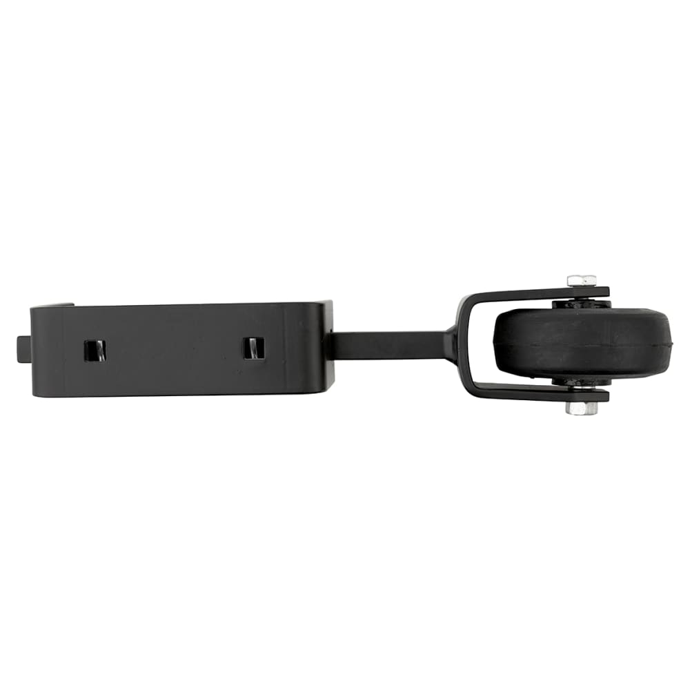 Heavy Duty Spring Loaded Gate Wheel - 368mm Height - Epoxy Black