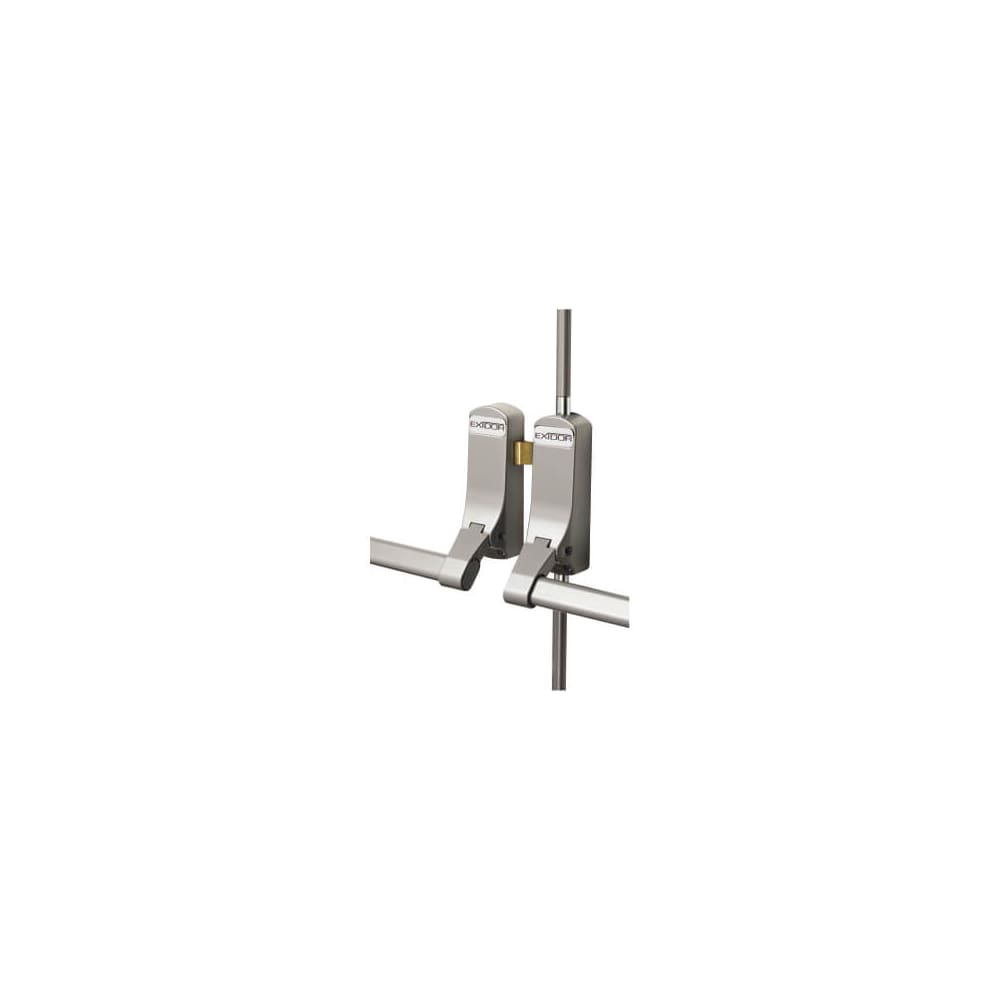 Exidor 285 Rebated Double Door Panic Bar Set - Metal Door