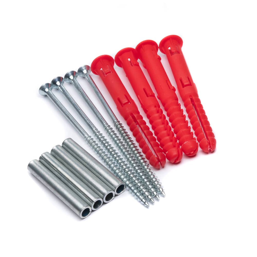 Corefix Connect 120 - Dot and Dab or Drylined Wall Fixing Solution - Red - Pack of 4