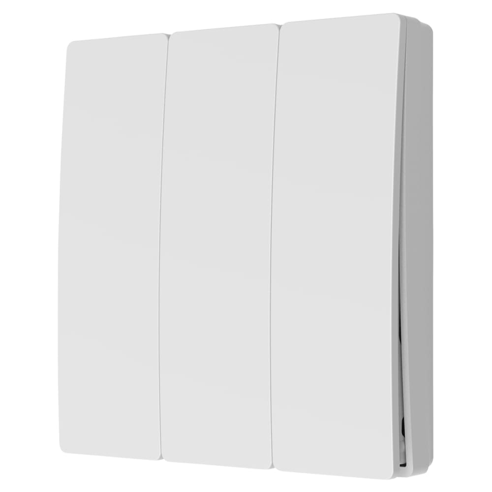 Forum Culina Konect 3 Gang 3 Way Wireless Smart Kinetic Switch – Matt White