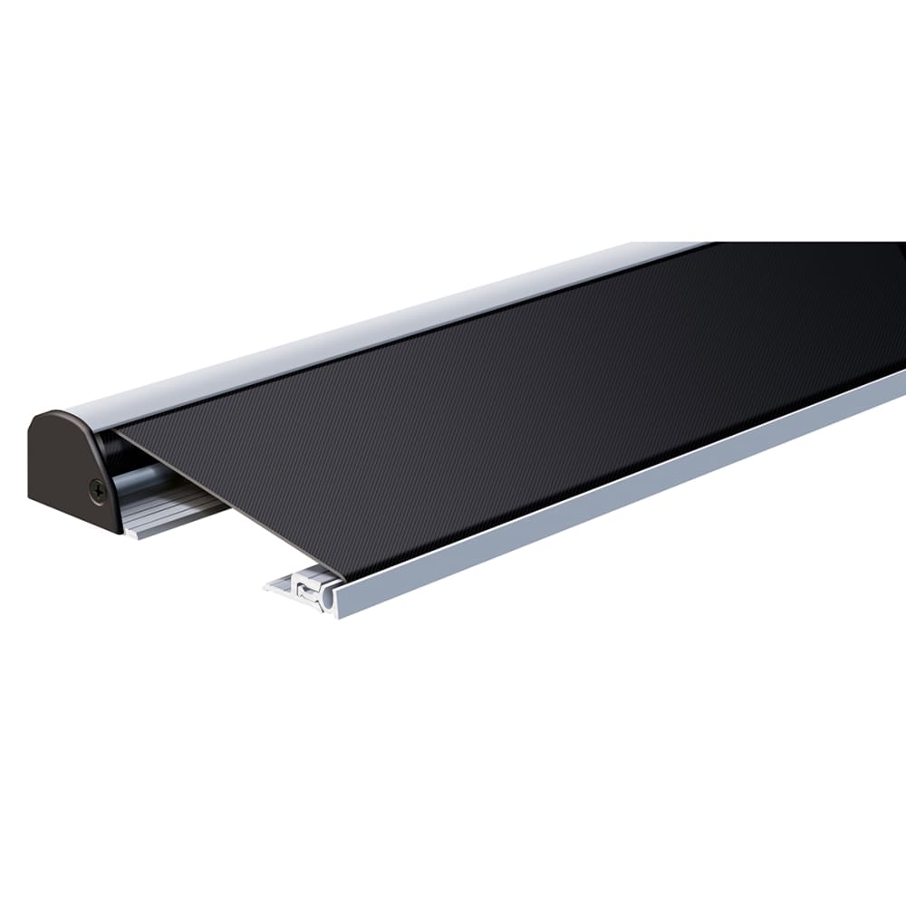 Exitex Concealed Roller Finger Guard - 1925mm Height - Satin Anodised Aluminium